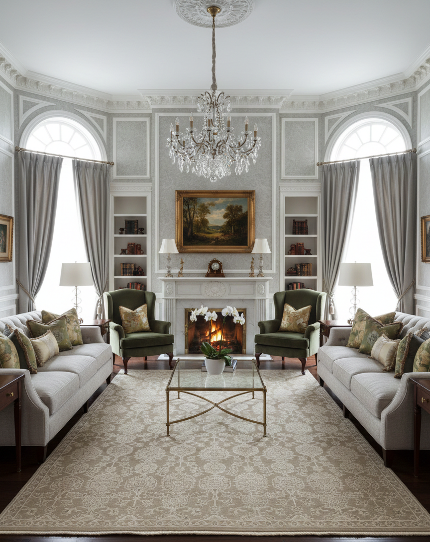 Persian-Inspired. Modern Defined. Turkish Made Rug, size 5' 4" x 7' 8"