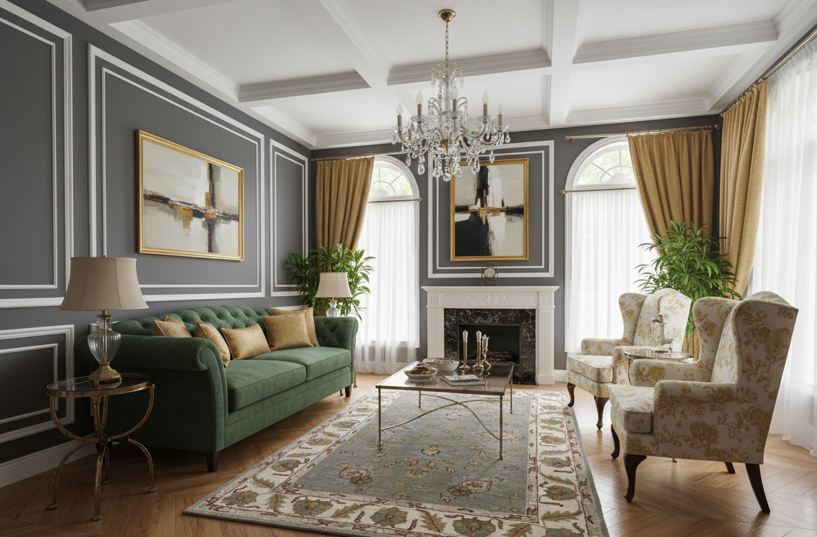 Persian-Inspired. Modern Defined. Turkish Made Rug, size 5" x 7' 9"