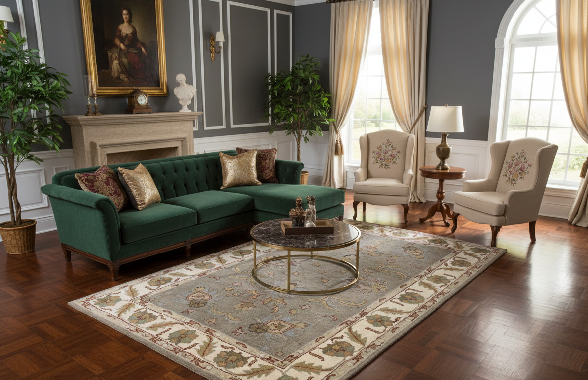 Persian-Inspired. Modern Defined. Turkish Made Rug, size 5" x 7' 9"