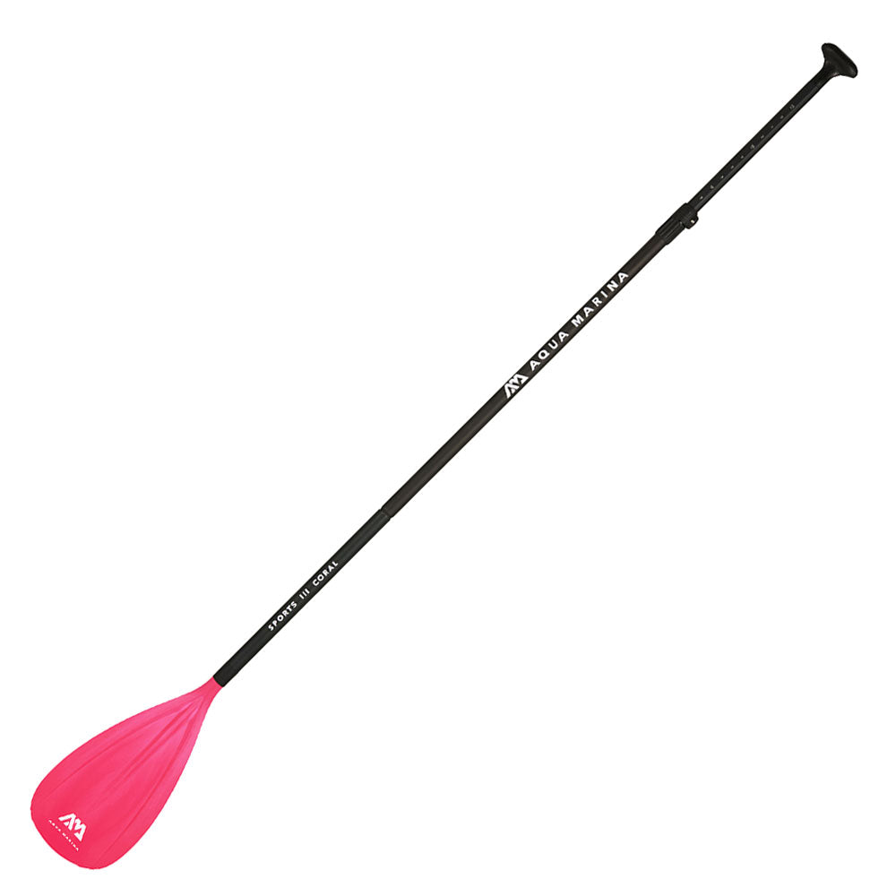 SPORTS III CORAL 調節可能アルミ製 iSUPパドル（CORAL限定）