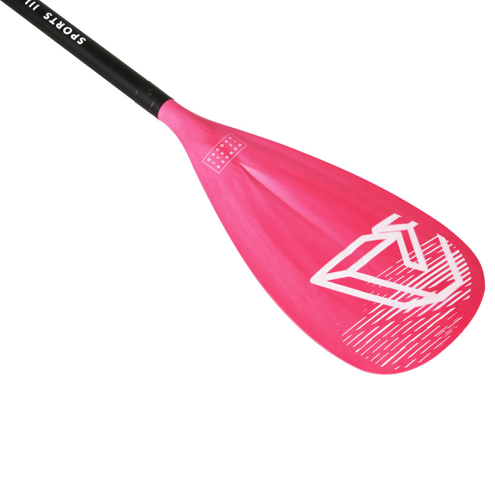 SPORTS III CORAL 調節可能アルミ製 iSUPパドル（CORAL限定）