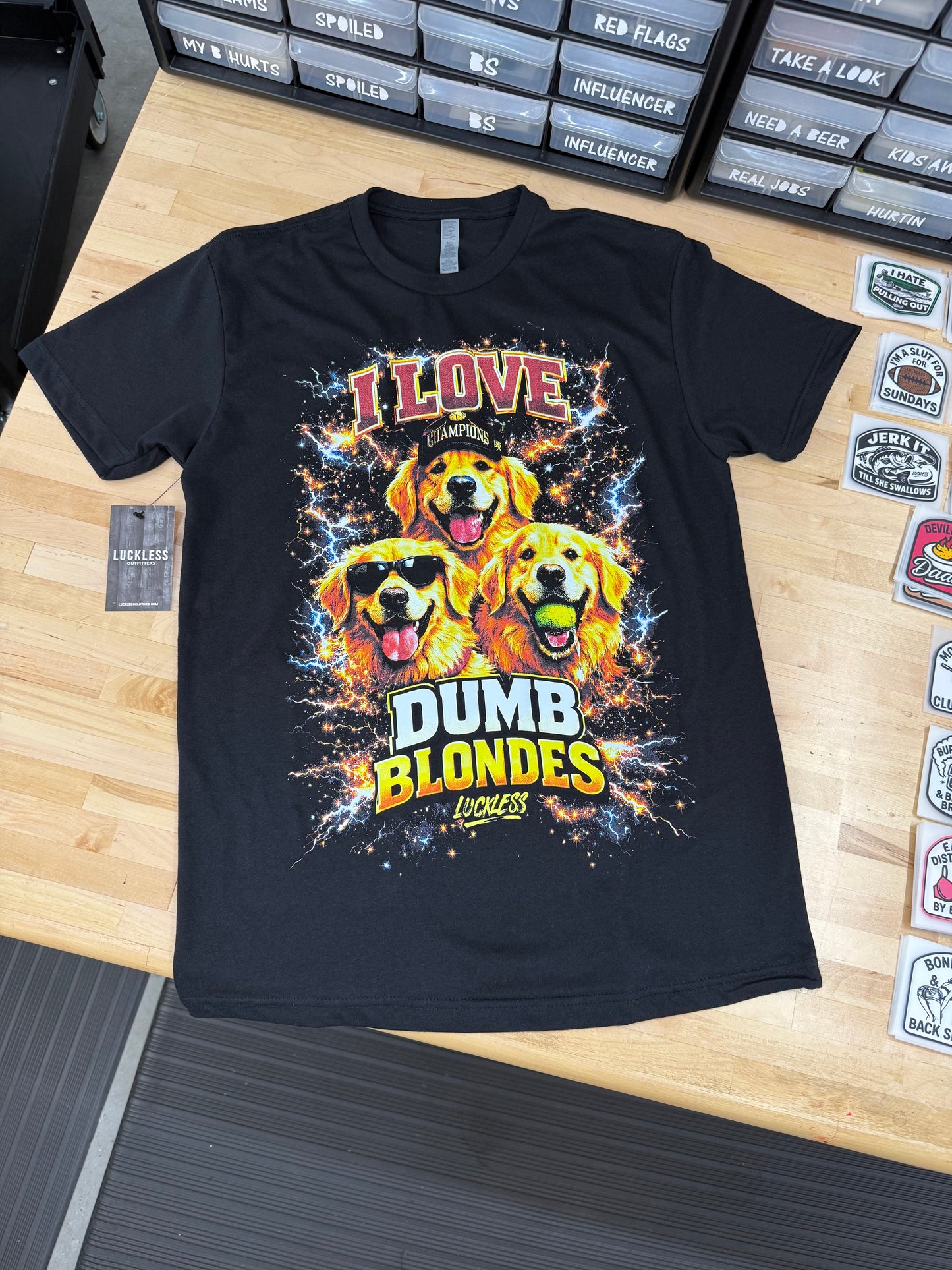 I Love Dumb Blondes Tee