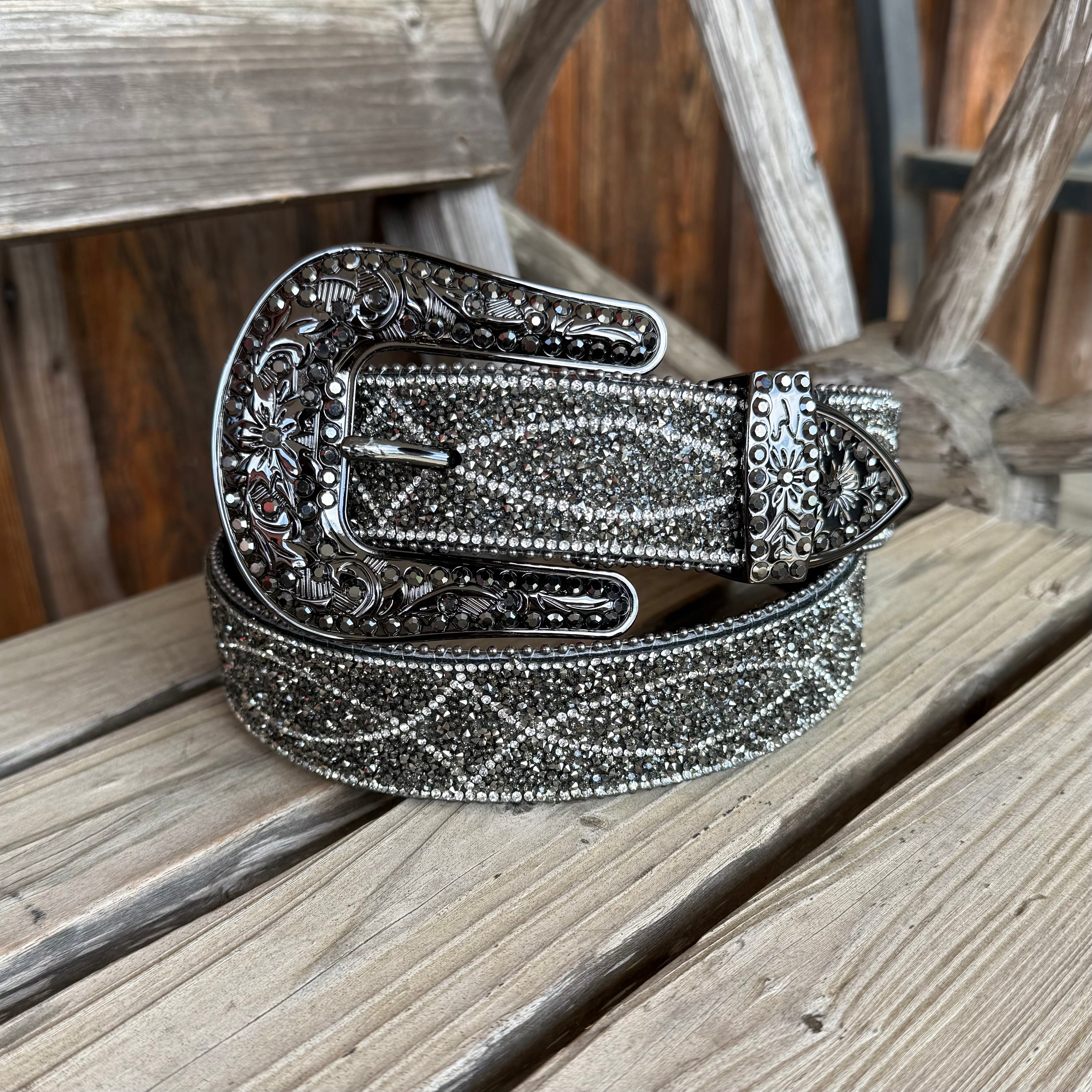 Boot Stitch Bling Belt | Angel Ranch