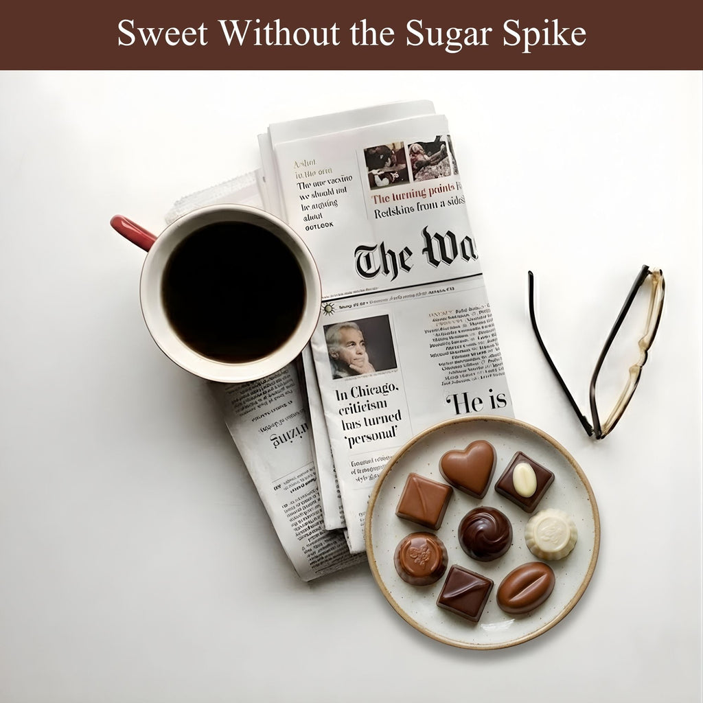 Andy Anand Sugar-Free Belgian Chocolate Truffles, 25 pc – Handmade Assortments, Stevia Sweetened, Diabetic-Friendly, Birthday & Holiday