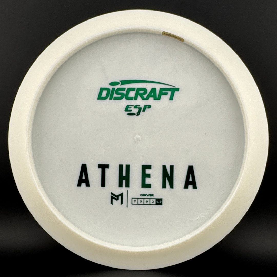 White ESP Athena - Bottom Stamp - Dyer’s Delight
