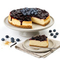 Andy Anand Sugar-Free Blueberry Cheesecake, 9-Inch, 2.6 lb – Diabetic-Friendly, California Cream Cheese, Traditional NY-Style, Birthday Gift