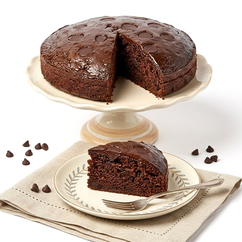 Andy Anand Sugar-Free Chocolate Truffle Cheesecake, 9-Inch, 2 lb – Diabetic-Friendly, No Preservatives, Elegant Birthday & Anniversary Gift