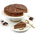 Andy Anand Chocolate Fudge Cheesecake, 9-Inch, 2 lb – Freshly Baked, Real California Cream Cheese, No Preservatives, Birthday & Holiday Gift