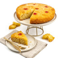 Andy Anand Pineapple Upside-Down Cake, 10-Inch, 2.6 lb – Caramelized Pineapple, No Preservatives, Gourmet Birthday & Celebration Gift Box