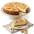 Andy Anand Sugar-Free & Gluten-Free Caramel Cashew Cheesecake, 9-Inch – Diabetic-Friendly, Real California Cream Cheese, Birthday Gift Box