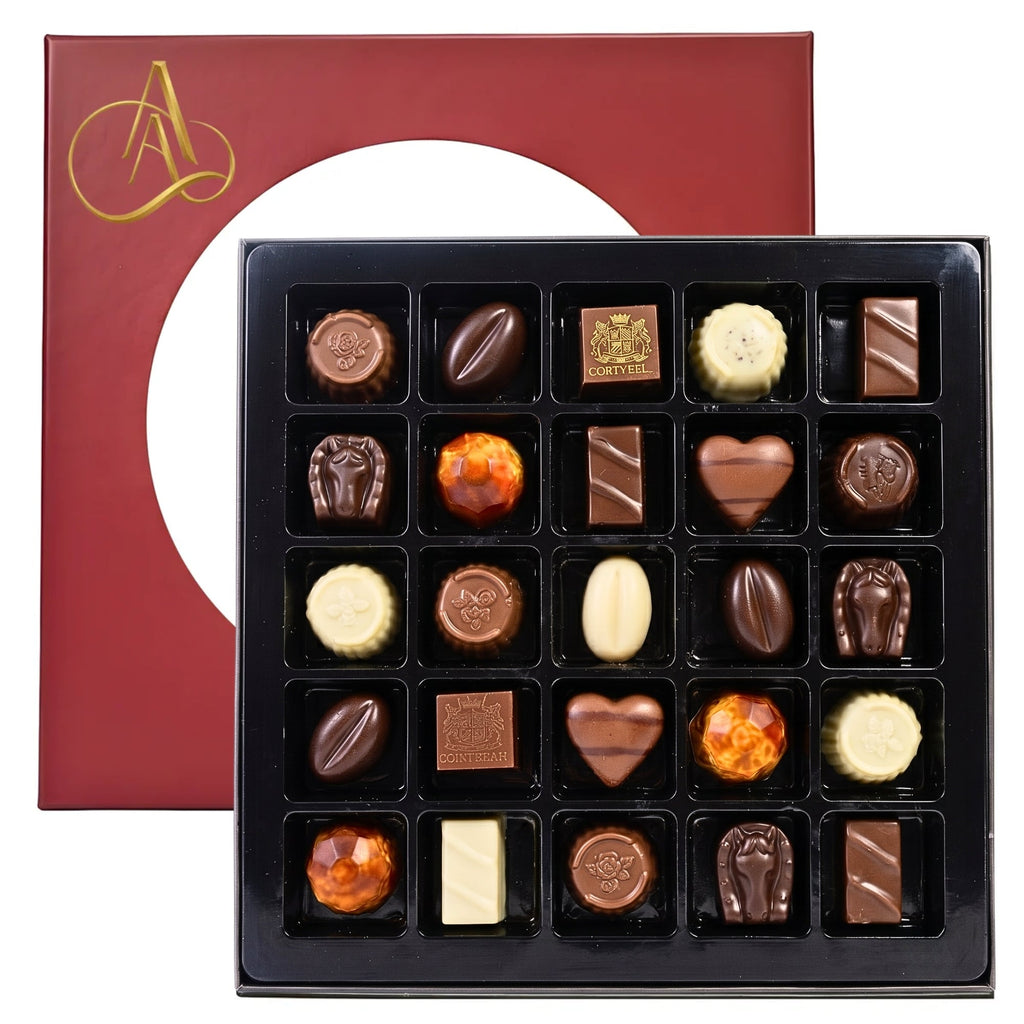 Andy Anand Sugar-Free Belgian Chocolate Truffles, 25 pc – Handmade Assortments, Stevia Sweetened, Diabetic-Friendly, Birthday & Holiday