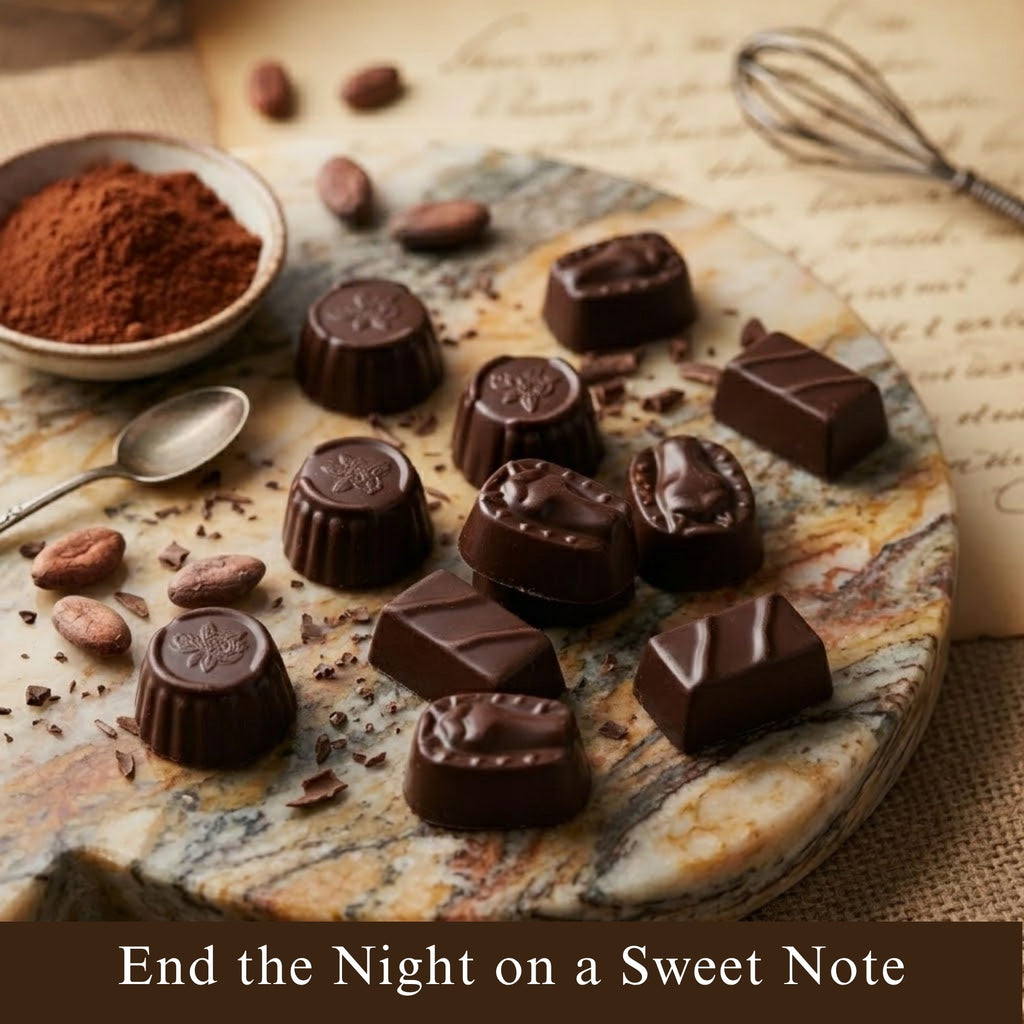 Andy Anand Sugar-Free Vegan Belgian Dark Chocolate Truffles Gift Box, 25 pc – Handmade Gourmet Assorted Flavors, Perfect for Indulgence, Birthday & Holiday