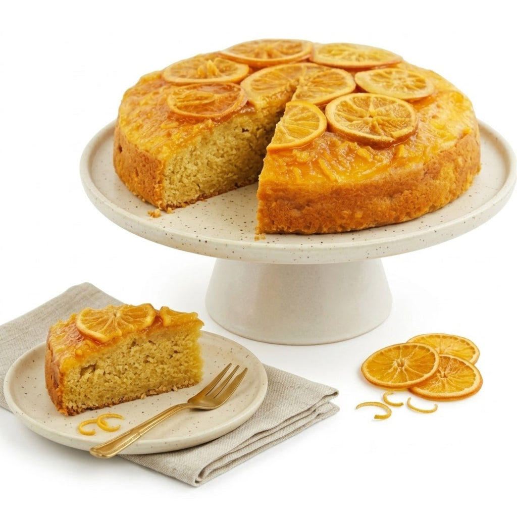 Andy Anand Gluten-Free Orange Cake, 9-Inch, 2.6 lb – Birthday, Valentine's, Anniversary, Christmas, Mother's Day & Holiday Gift Box Dessert