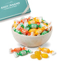 Andy Anand Sugar-Free Italian Ginger Candy, 55 pc, 7 oz – Orange, Mango & Lemon Flavors, Made in Italy, Keto & Diabetic-Friendly Gift Box