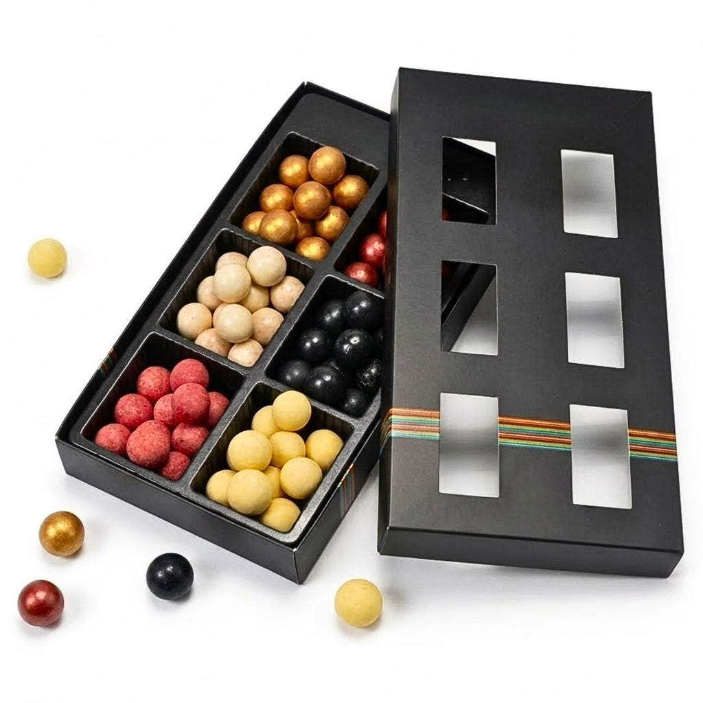 Andy Anand Chocolate Covered Gourmet Licorice, 6 Flavors, 10.5 oz – Made in Denmark, European Collection, Birthday & Holiday Gift Box