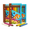Andy Anand Milk Chocolate Crayon Boxes, 3-Pack, 21 pc – Fun Kids Chocolate Gift, 60% Cocoa Butter, Birthday, Easter & Holiday Gift Box