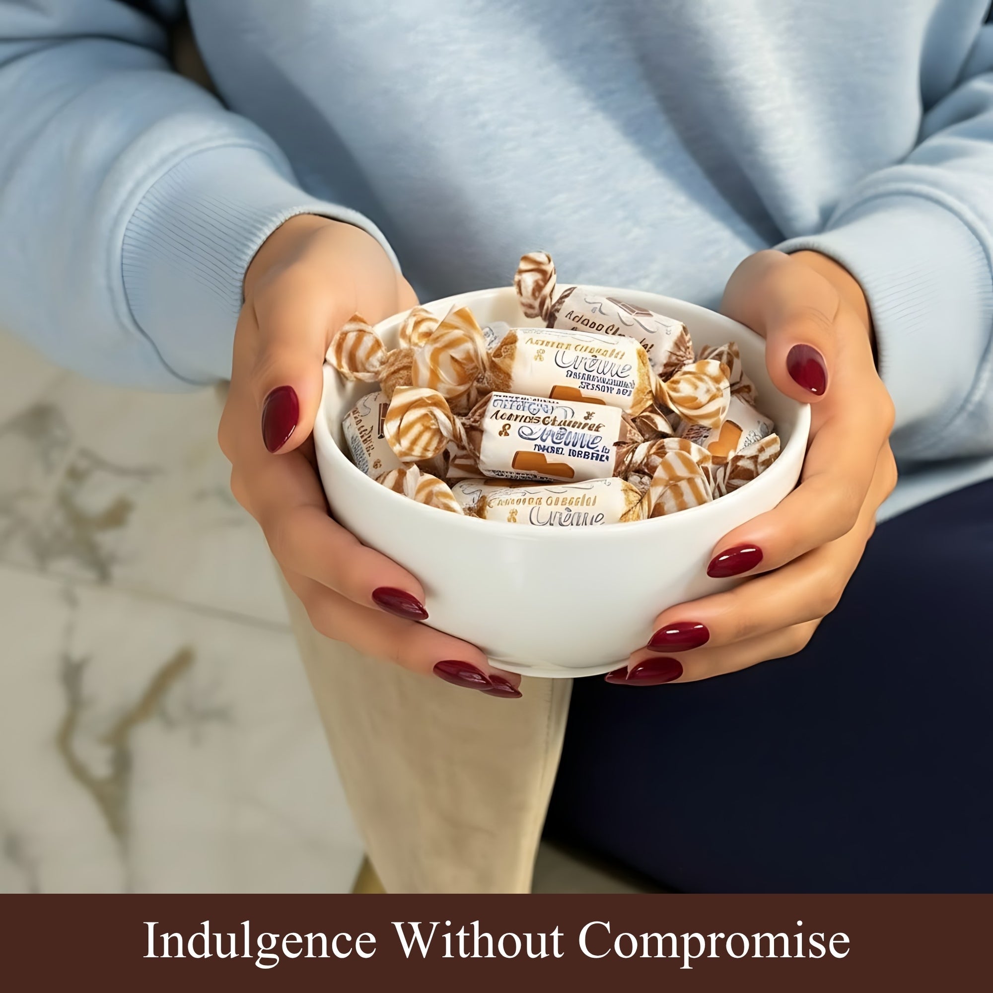 Andy Anand Sugar-Free Creamy Taffy Toffee, 33 pc, 7 oz – Caramel, Chocolate & Coffee, Gluten-Free, Made in Europe, Diabetic-Friendly Gift