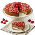Andy Anand Sugar-Free Raspberry Coconut Chocolate Cheesecake, 9-Inch, 2.6 lb – Chocolate Truffles, Diabetic-Friendly, Birthday Gift Box