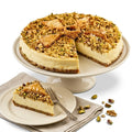 Andy Anand Sugar-Free Baklava Cheesecake, 9-Inch, 2.8 lb – Turkish & California Fusion, Diabetic-Friendly, No Preservatives, Birthday Gift