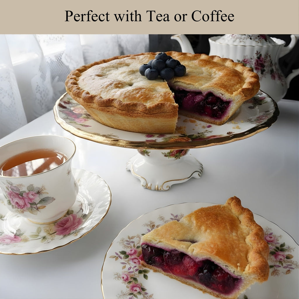 Andy Anand Sugar-Free Blueberry Pie, 2.9 lb – Keto & Diabetic-Friendly, Whole Blueberries, Flaky Crust, No Added Sugar, Birthday Gift Box