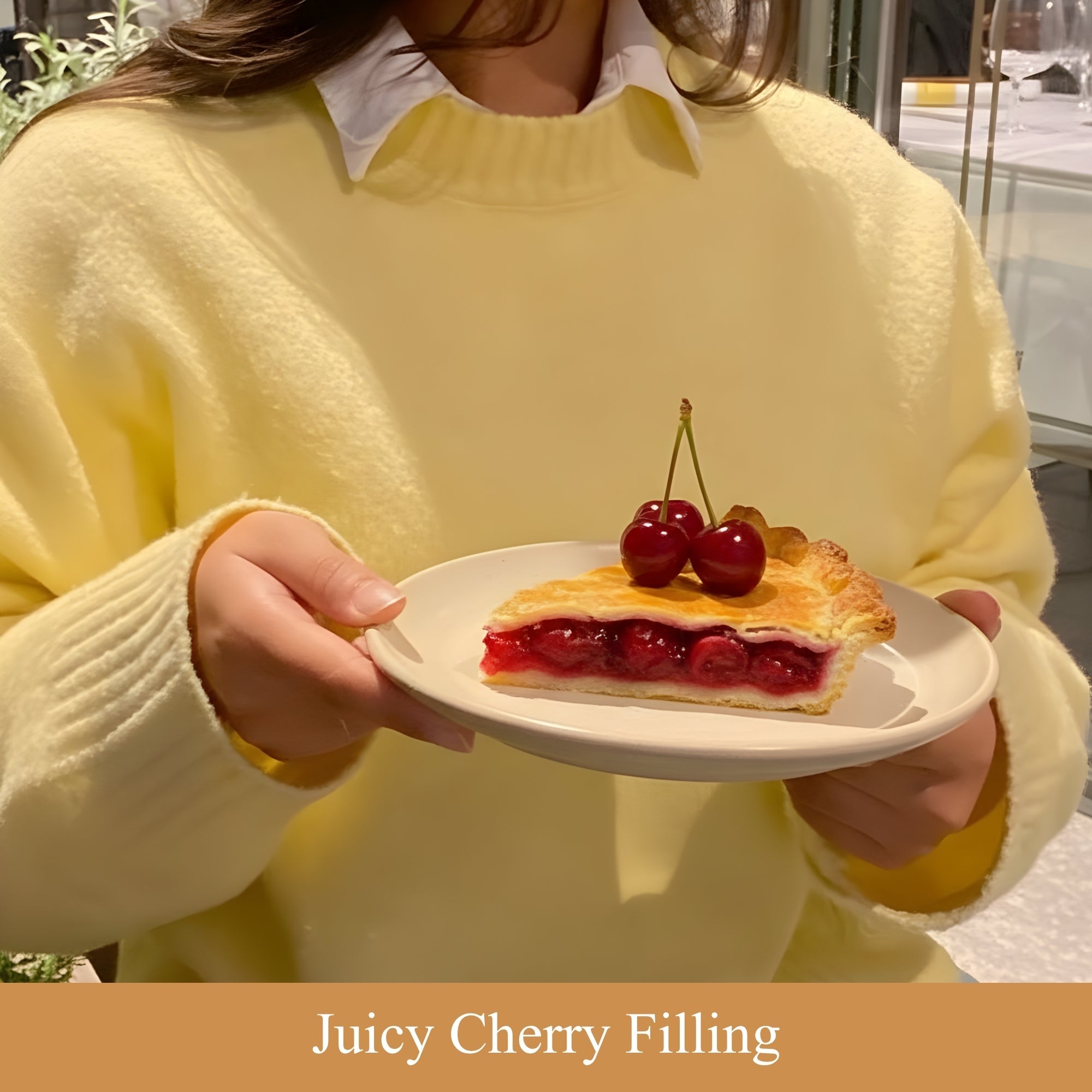 Andy Anand Sugar-Free Cherry Pie, 2.9 lb – Keto & Diabetic-Friendly, Whole Cherries, Flaky Crust, No Added Sugar, Birthday & Holiday Gift