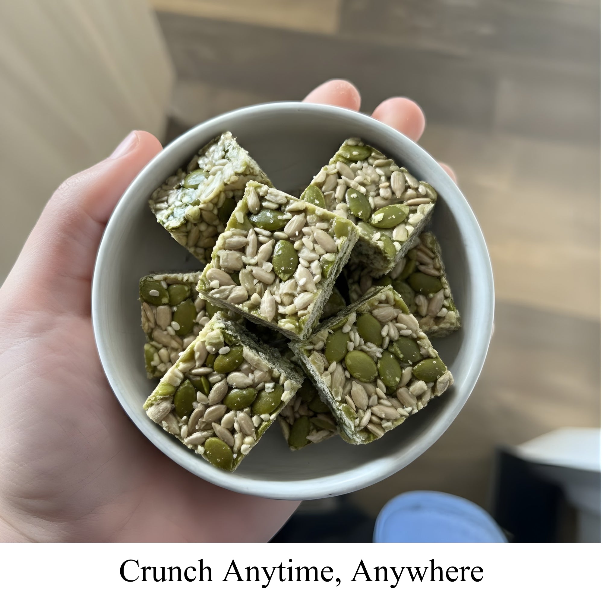 Andy Anand Sugar-Free 5-Seed Crunch Snack Packs, 14 ct, 7 oz – Sunflower, Pumpkin, Flax, Sesame & Hemp Seeds, Gluten-Free Keto Gift Box