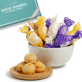 Andy Anand Sugar-Free Italian Amaretti Cookies, 20 pc, 4 Flavors – Gluten-Free, Diabetic-Friendly, Authentic Recipe, Birthday & Holiday Gift