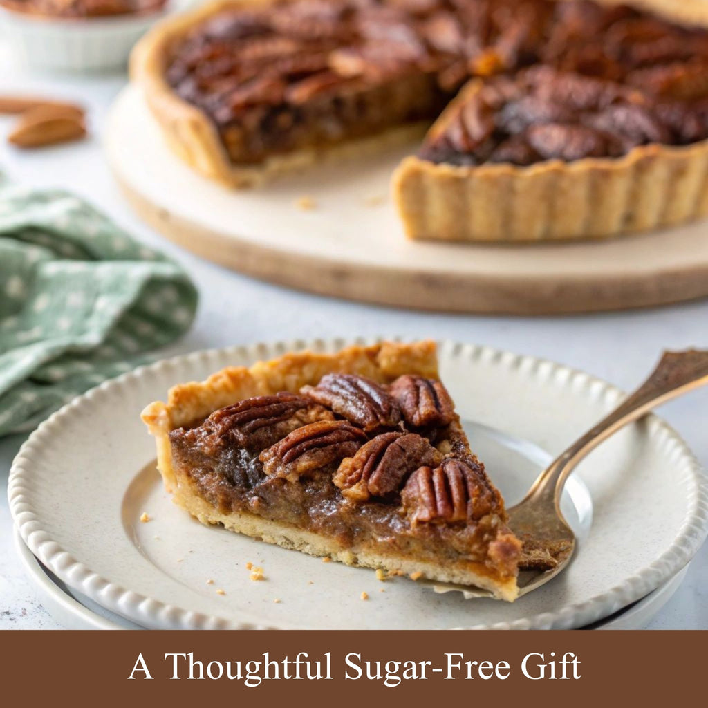 Andy Anand Sugar-Free Dark Chocolate Pecan Pie, 2 lb – Keto & Diabetic-Friendly, Real Toasted Pecans, Flaky Crust, Birthday & Holiday Gift