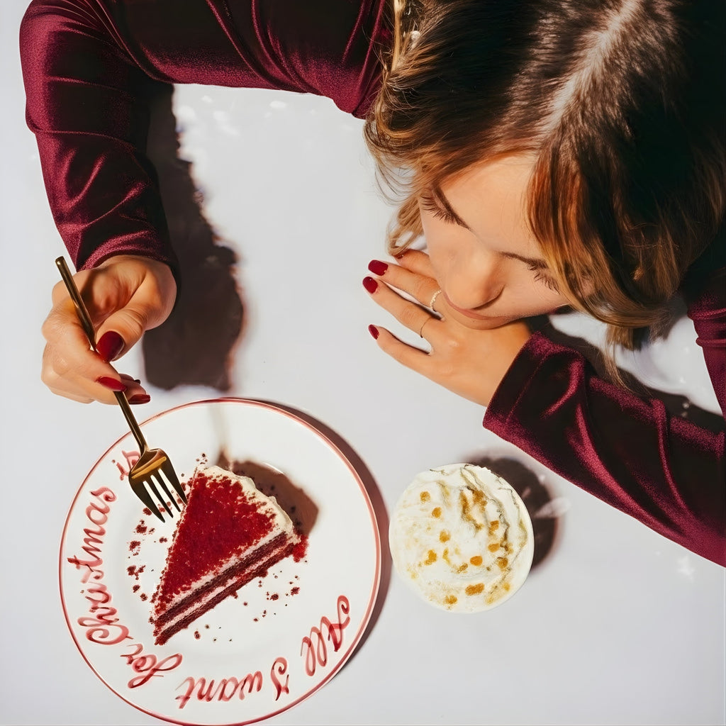 Andy Anand Sugar-Free Red Velvet Cake, 2.4 lb – Belgian Cocoa, Sugar-Free Cream Cheese Frosting, Keto & Diabetic-Friendly Birthday Gift