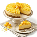 Andy Anand Sugar-Free Coconut Mango Cheesecake, 9-Inch, 2.6 lb – Tropical Flavors, Keto & Diabetic-Friendly, California Cream Cheese Gift