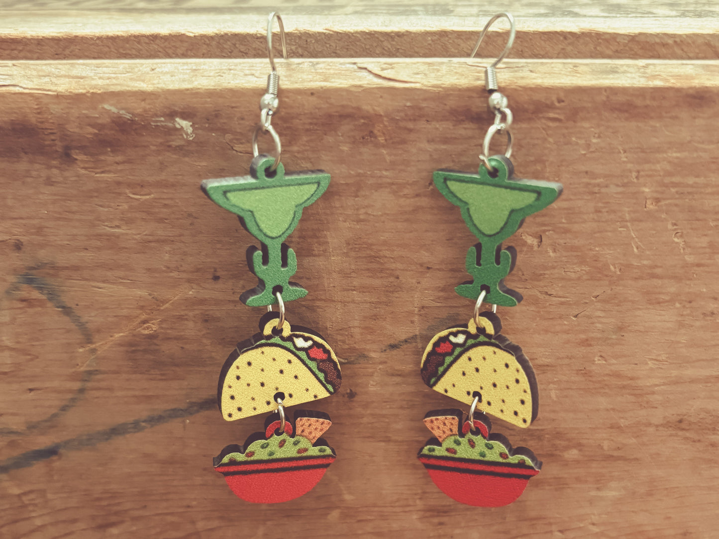 Adorable Mexican Food Earrings