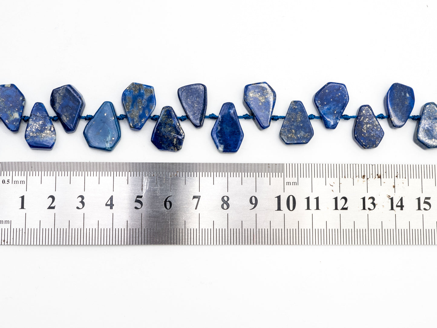 Quality Natural Lapis beads,15-19mm,Heart Shape/ Teardrop Shape Top drill Gemstone Beads, 15-16inch strand, SKU#U161