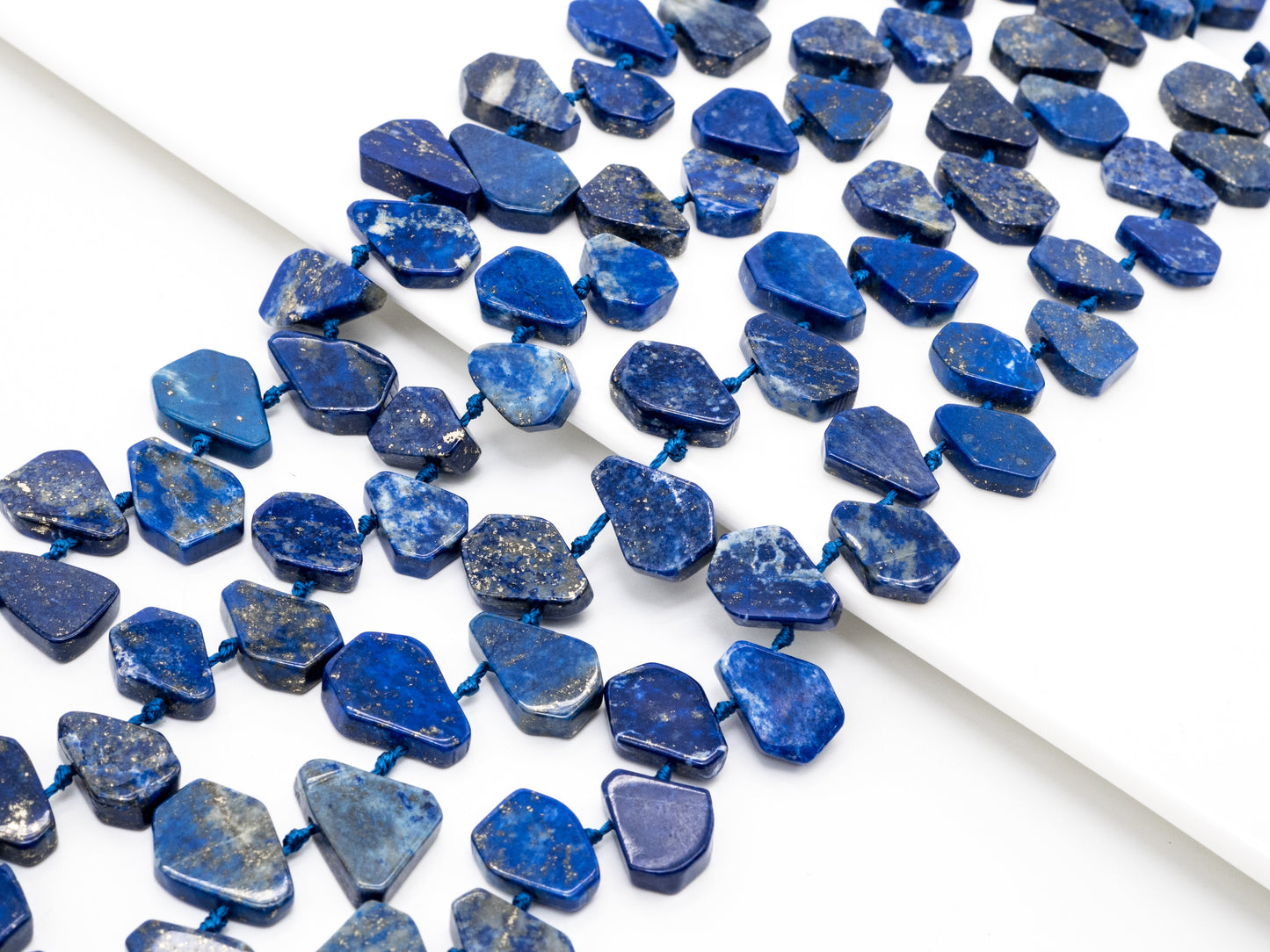 Quality Natural Lapis beads,15-19mm,Heart Shape/ Teardrop Shape Top drill Gemstone Beads, 15-16inch strand, SKU#U161