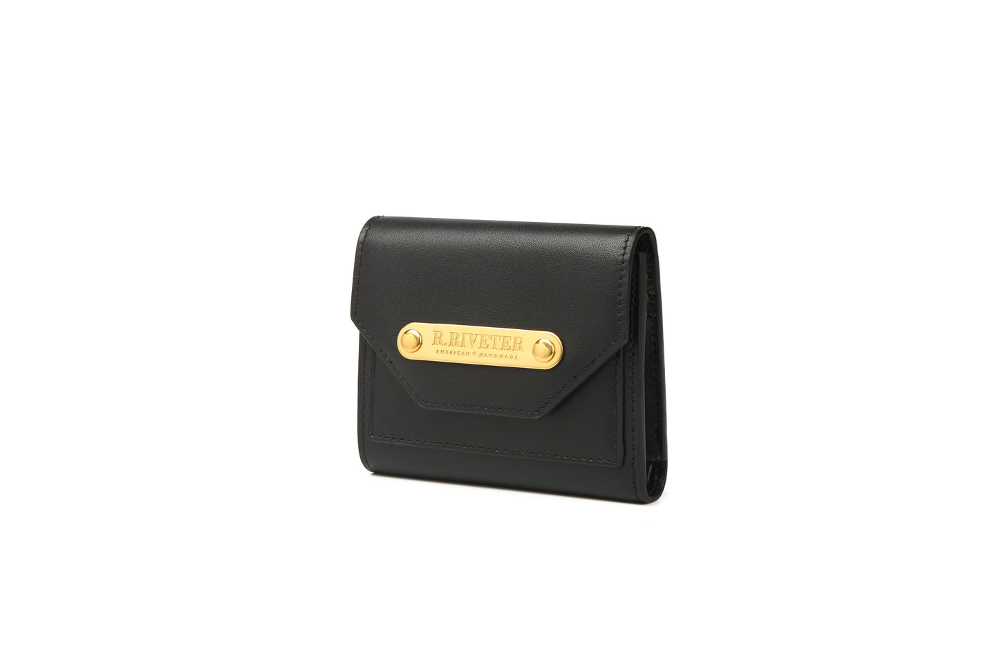 1964 Mini Wallet | Premium Black Leather