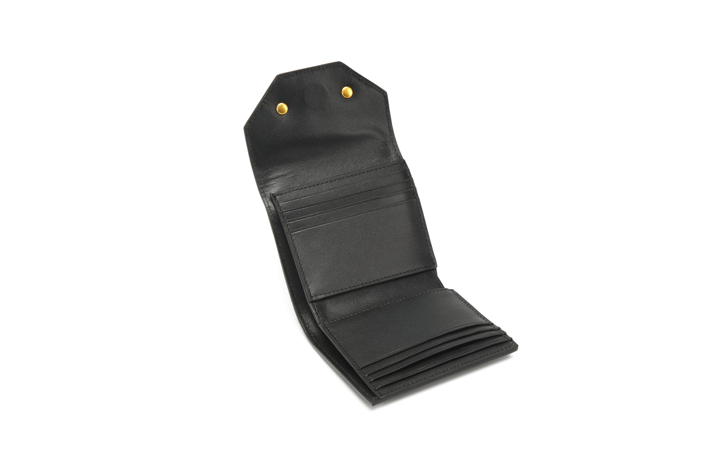 1964 Mini Wallet | Premium Black Leather