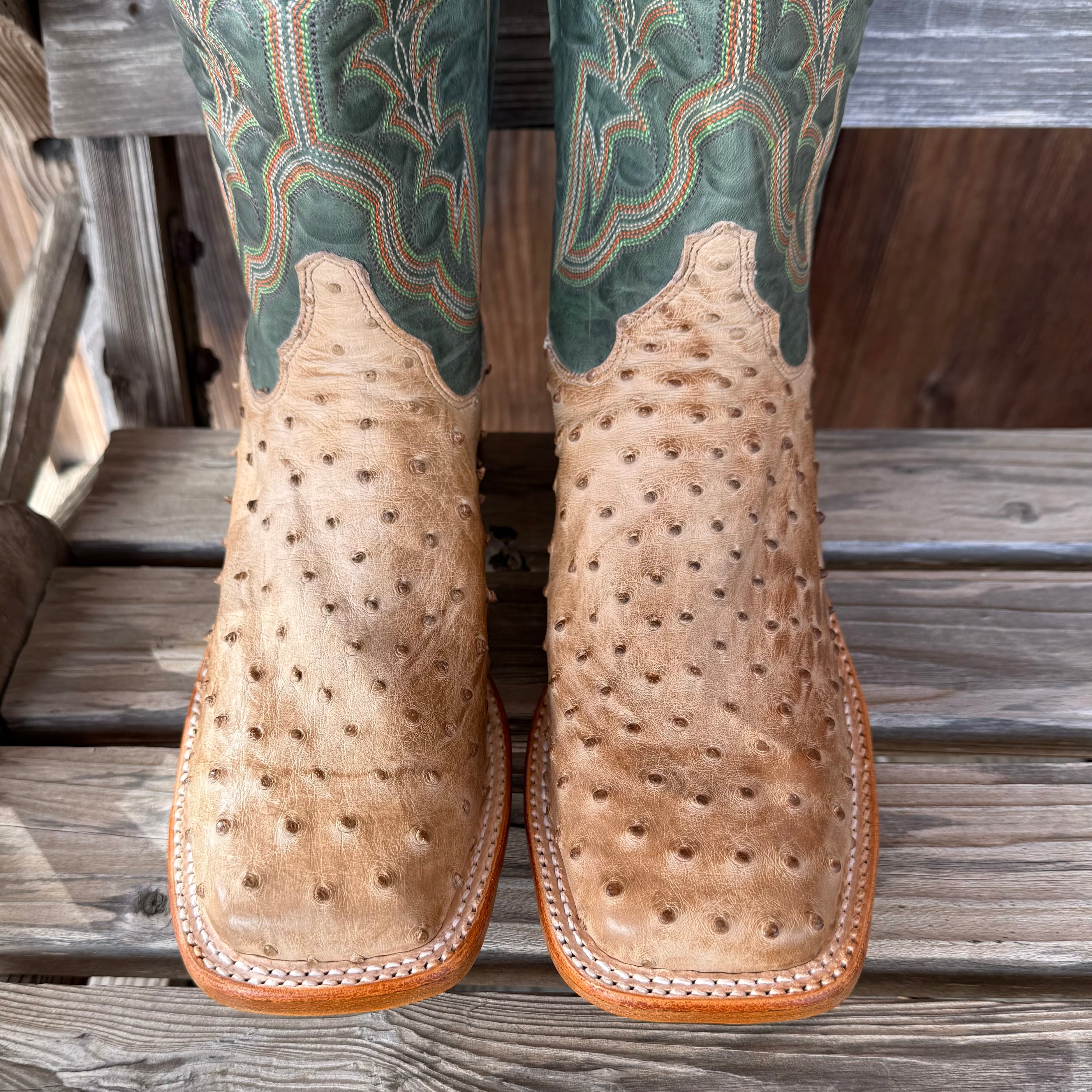 Ostrich Chisolm Boot | Justin Mens