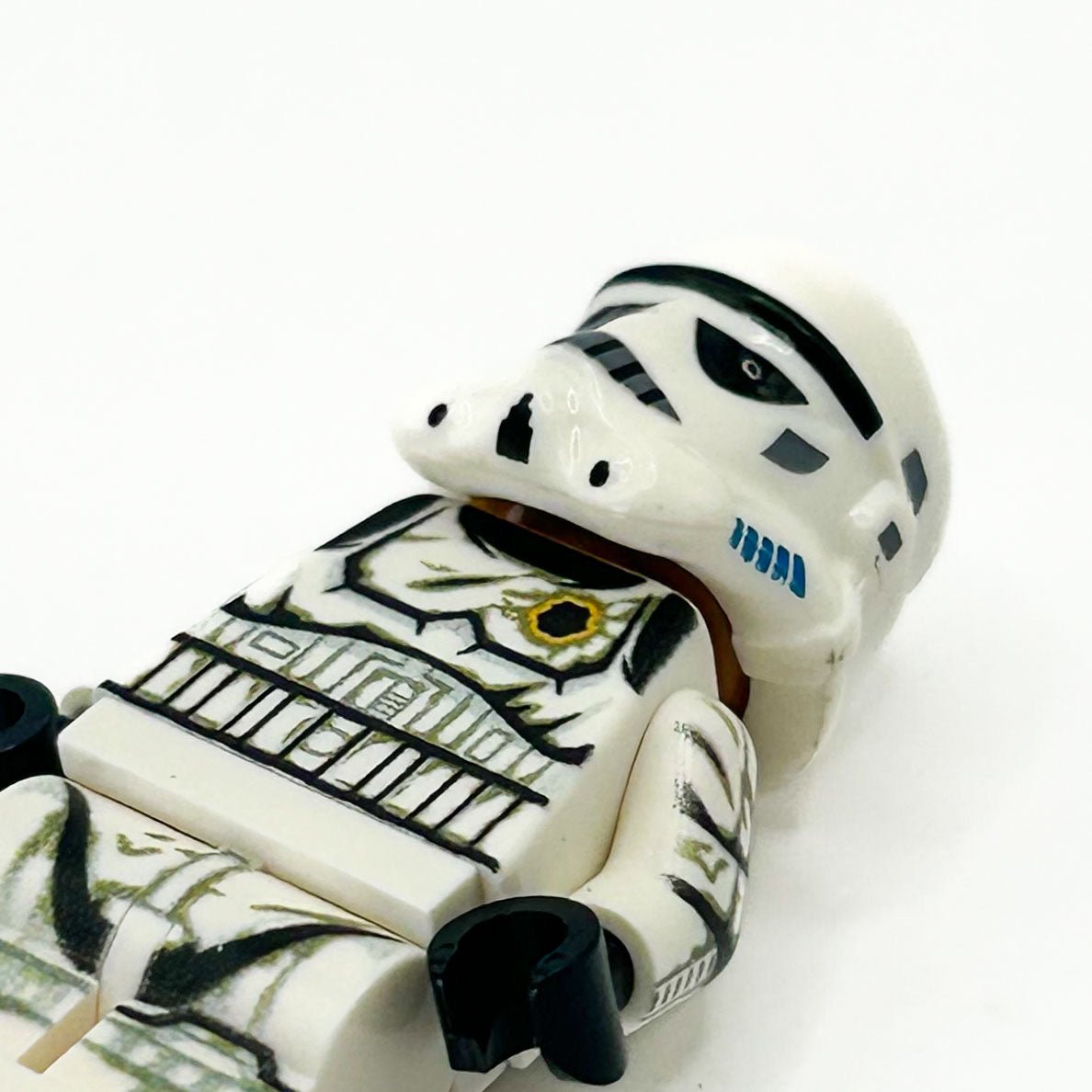 Stormtrooper (Battle Worn, Blaster Shot) Minifig - B3 Customs