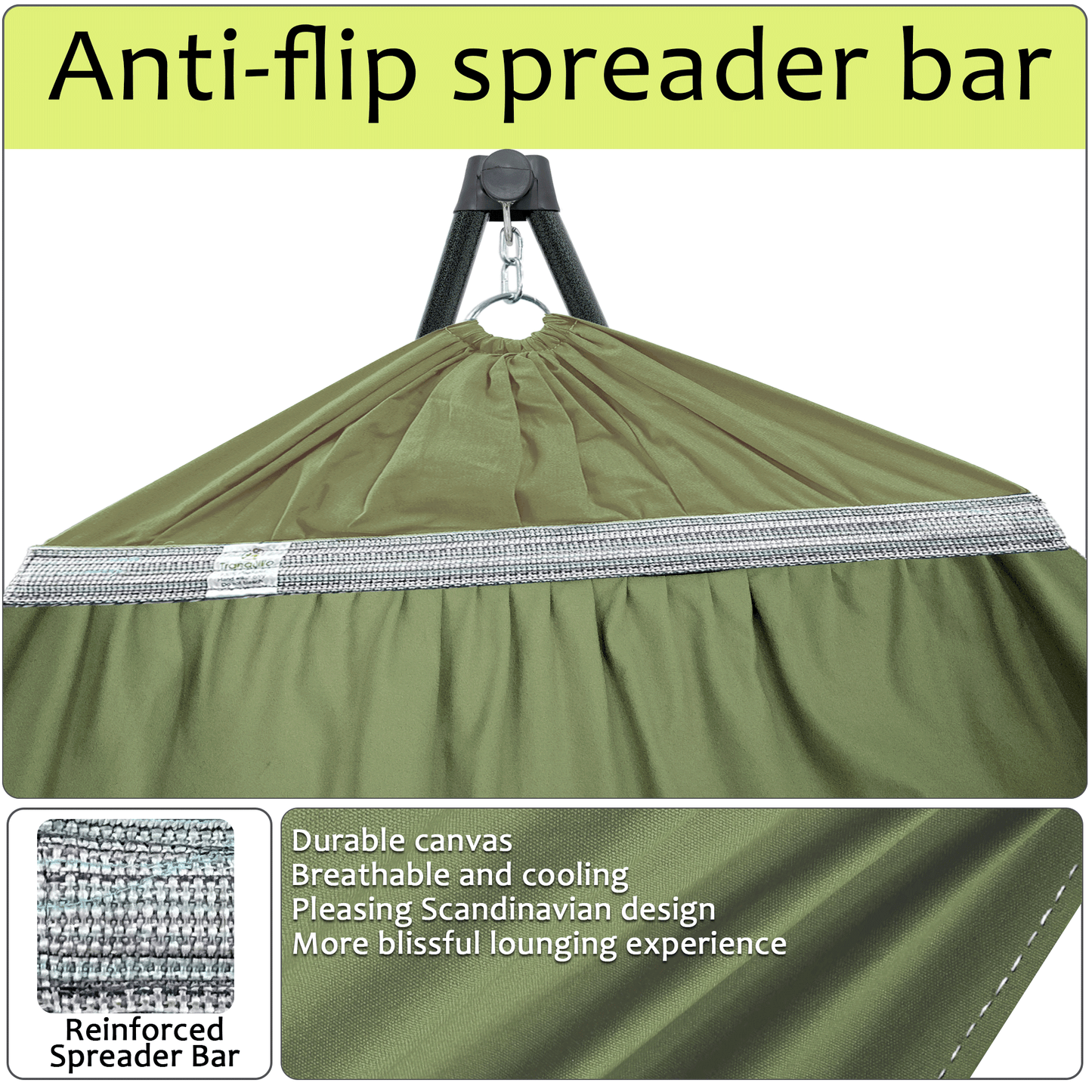 Universal Canvas Hammock Medium Size
