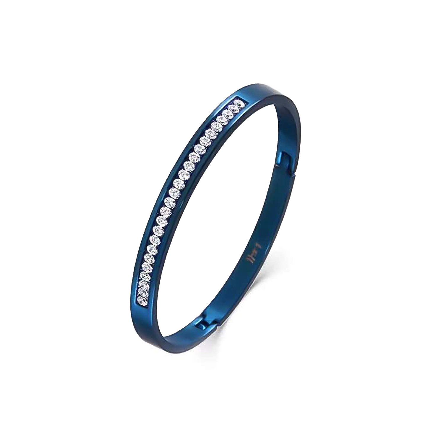 BG333BL B.Tiff Blue Eternity 25 Bangle Bracelet