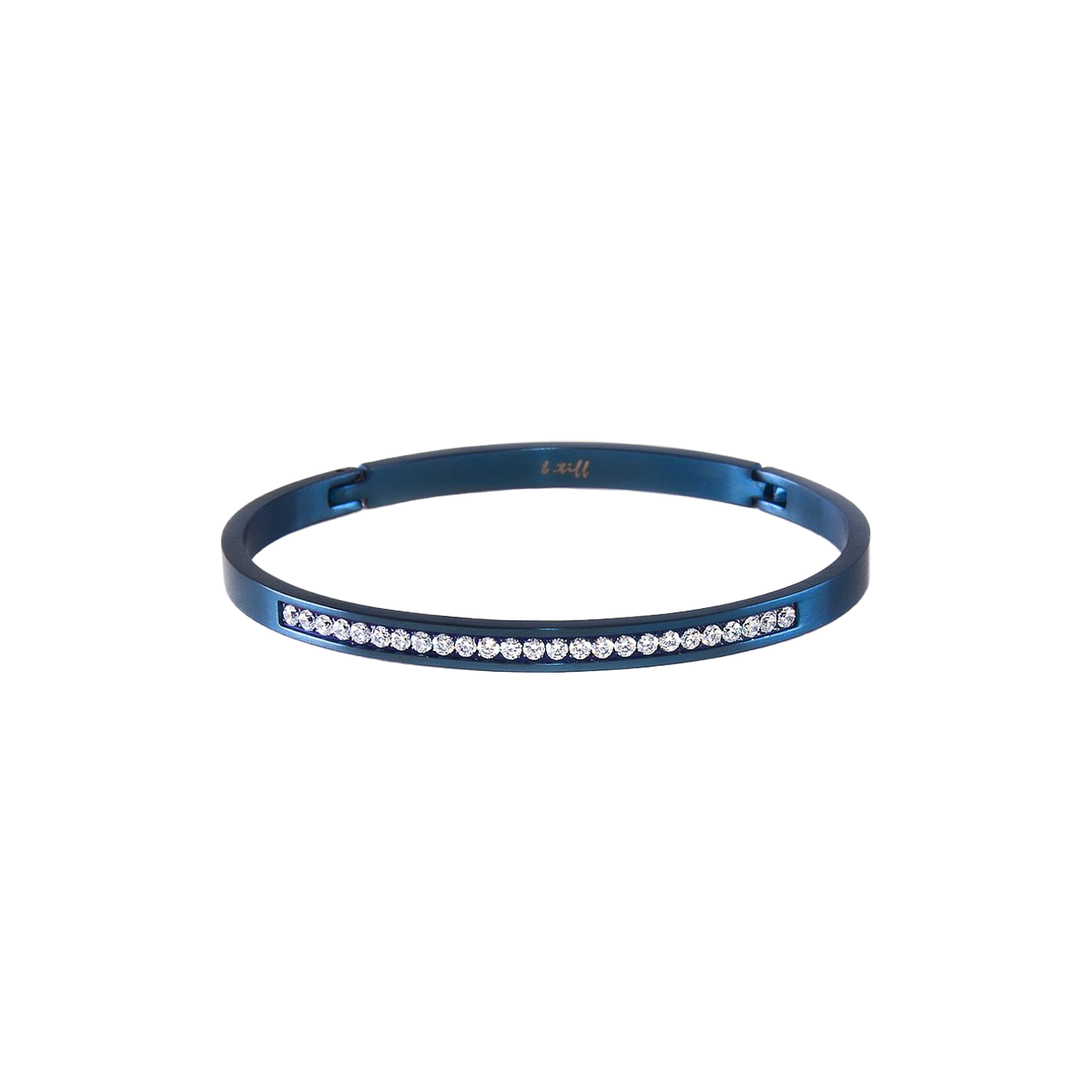 BG333BL B.Tiff Blue Eternity 25 Bangle Bracelet
