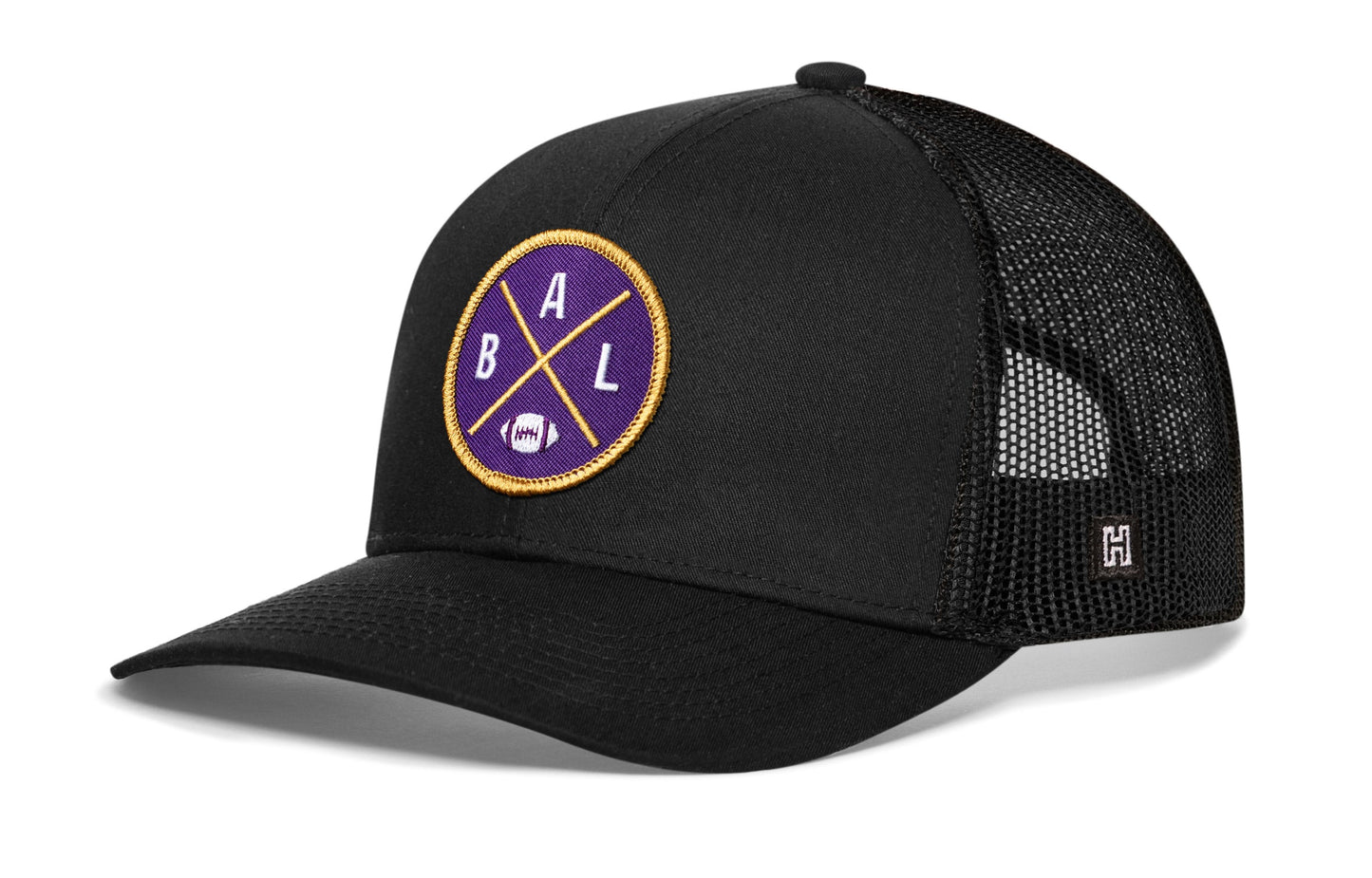 Baltimore Football Trucker Hat  |  BAL X Snapback