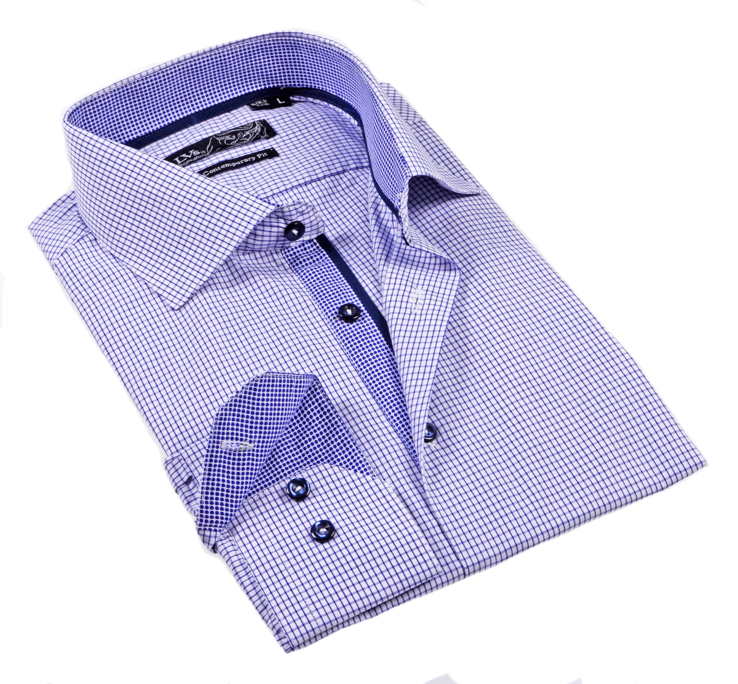 Big & Tall Shirt // Contrast Details - Final Sale - Size 5XLT
