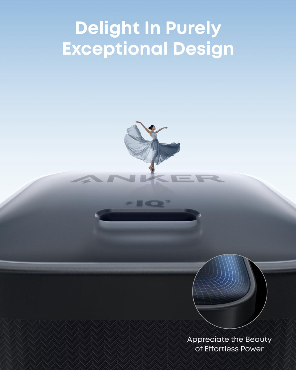 Chargeur Anker Nano (45W) avec câble USB-C vers USB-C