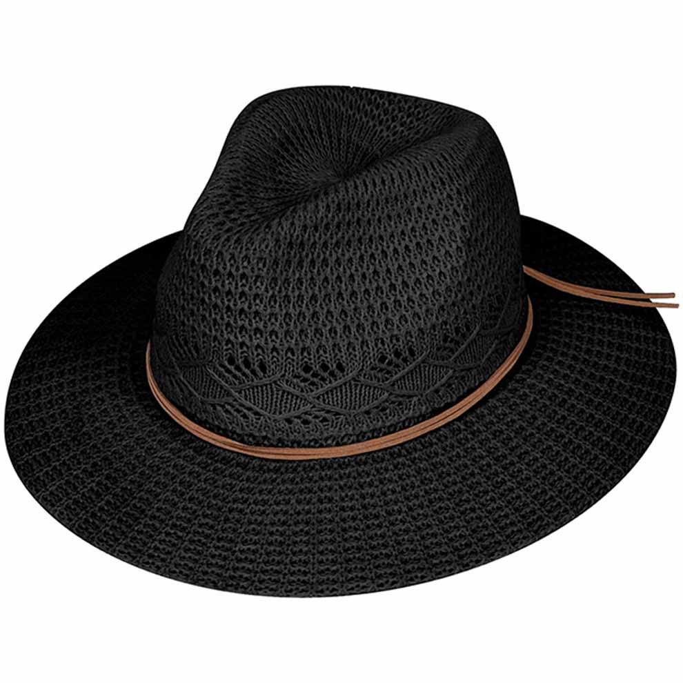 C.C Women's Cotton Knitted Panama Hat Sun