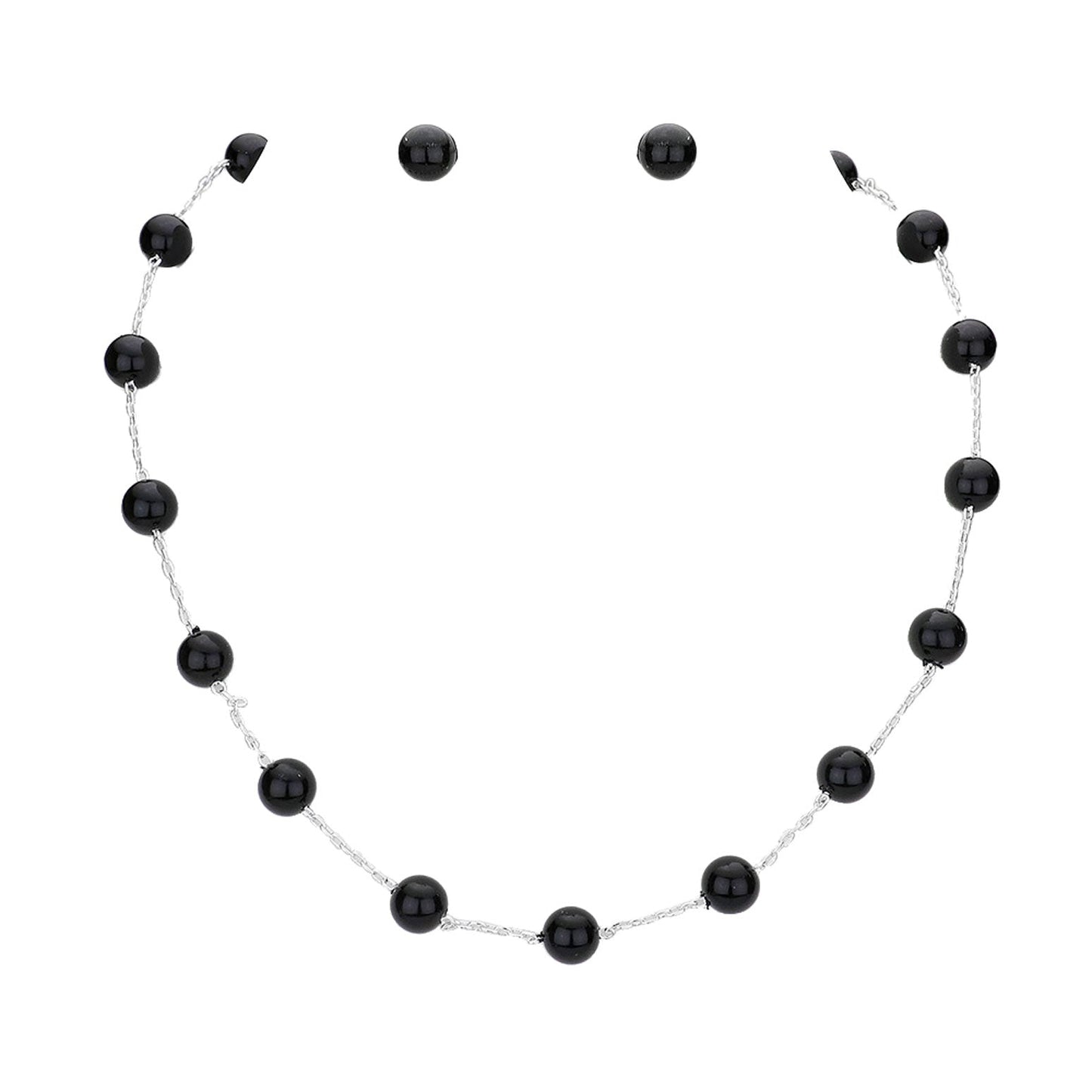 Metal Station Necklace