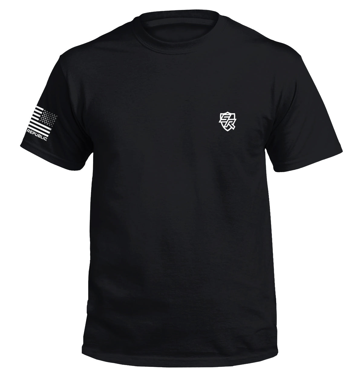 シールドブランドのTシャツ
