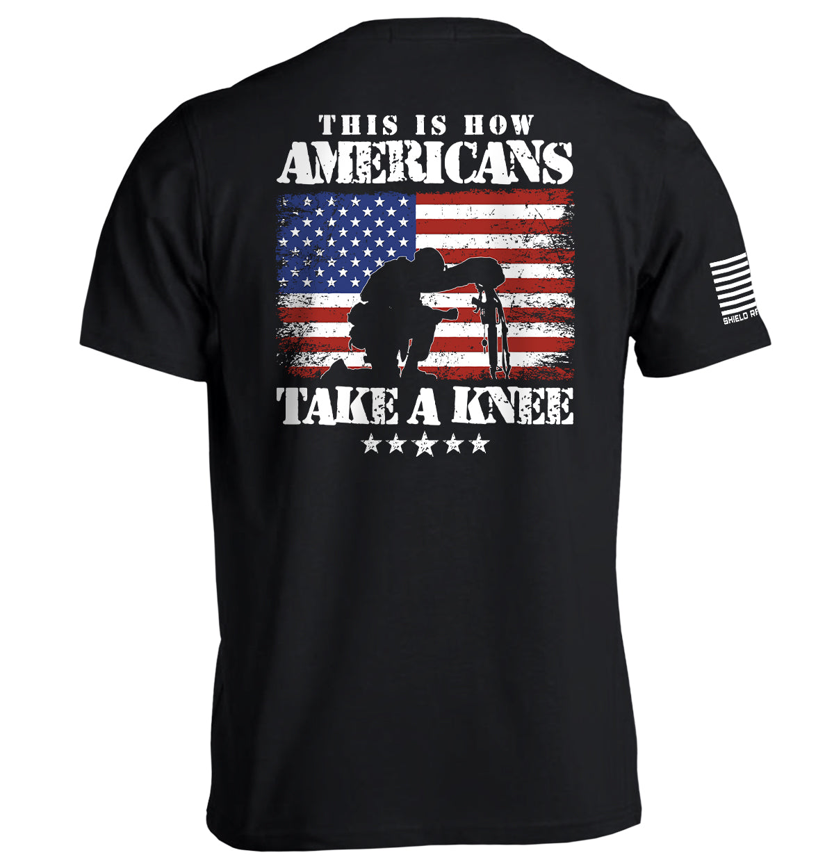 これがアメリカ人のひざまずき方だ
