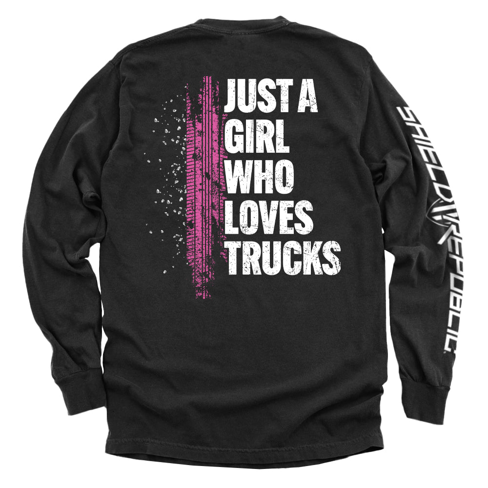 Juste une fille qui aime les camions
