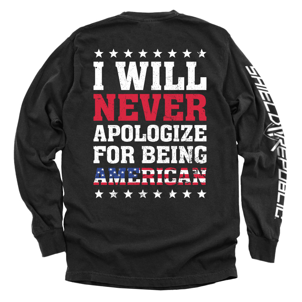 アメリカ人であることを決して謝らない
