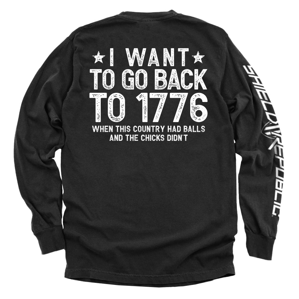 1776年に戻りたい